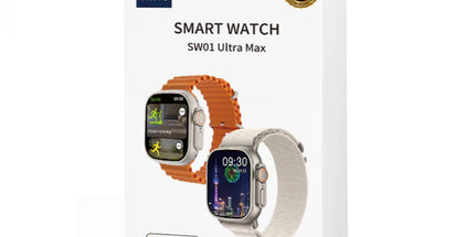 Smartwatch WiWU SW01 Ultra Max me ekran HD round, rezistencë IP68, bateri 420mAh dhe funksione të avancuara shëndeti – ora inteligjente premium në Shqipëri.