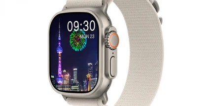 Smartwatch WiWU SW01 Ultra Max me ekran HD round, rezistencë IP68, bateri 420mAh dhe funksione të avancuara shëndeti – ora inteligjente premium në Shqipëri.