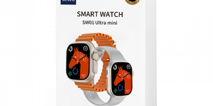 Smartwatch WiWU SW01 Ultra Mini me ekran kompakt HD, rezistencë IP68 dhe funksione shëndeti – ora inteligjente mini për përdorim ditor në Shqipëri.