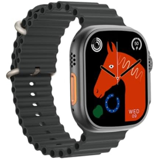 Smartwatch WiWU SW01 Ultra me ekran 1.9 inch HD IPS, IP68, bateri 420mAh dhe thirrje Bluetooth – ora inteligjente premium për përdorues në Shqipëri.