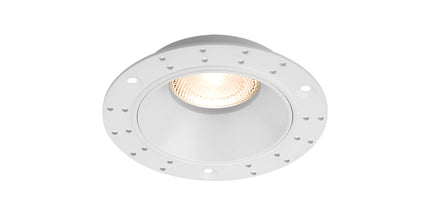 Spot i integruar GU10 Braytron BH03-00820 për tavan dhe gips, i bardhë me unazë të zezë, alumin, diametër 100 mm, vrimë montimi 72 mm, IP20 – Braytron Shqipëri