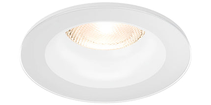 Spot i integruar GU10 Braytron BH03-02100 për tavan dhe gips, ngjyrë e bardhë, IP54, trup alumini, diametër 83 mm dhe vrimë montimi 65 mm – spot GU10 Braytron Shqipëri