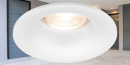 Spotlight Braytron BH03-04050 GU10 ngjyrë e bardhë, trup alumini IP20, ndriçim i brendshëm tavanor për shtëpi dhe biznese në Shqipëri – ndriçim cilësor Braytron.