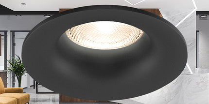Spotlight Braytron BH03-04051 GU10 i zi, spot tavanor alumini IP20, ndriçim modern i brendshëm për ambiente rezidenciale dhe komerciale në Shqipëri – ndriçim profesional Braytron.