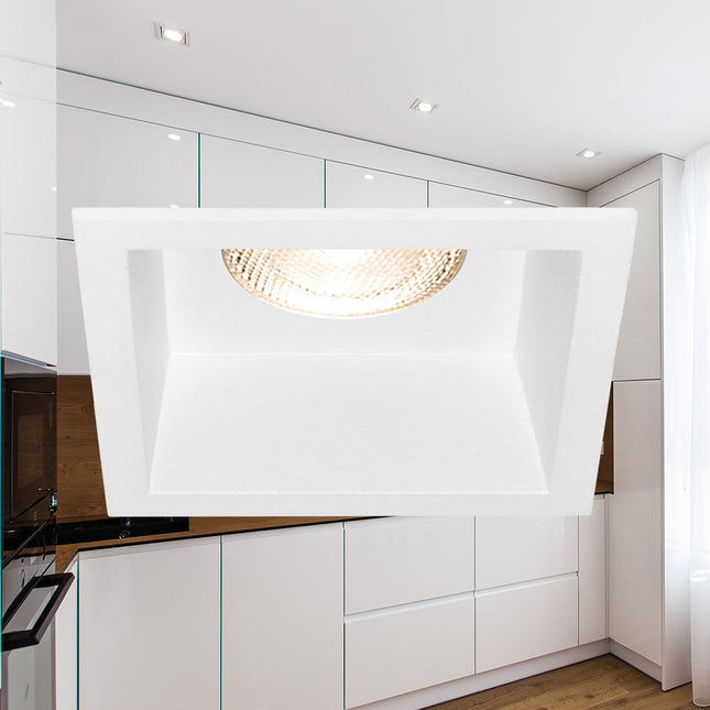 Spotlight Braytron BH03-04100 GU10 recessed ngjyrë e bardhë, alumini, IP20 – ndriçim minimalist për ambiente të brendshme në Shqipëri.