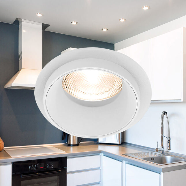 Spotlight Braytron BH03-06040 GU10 i bardhë alumini IP20, spot tavanor për ndriçim të brendshëm të shtëpisë dhe ambienteve komerciale në Shqipëri.