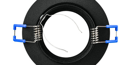 Spotlight Braytron BH03-06041 GU10 i zi, trup alumini IP20 recessed, ndriçim modern i brendshëm për shtëpi dhe biznese në Shqipëri.