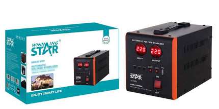 Stabilizator tensioni WINNING STAR 1000VA ST-007 AVR për mbrojtje pajisjesh elektrike në Shqipëri