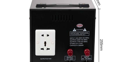 Stabilizator tensioni WINNING STAR 5000VA ST-00010 AVR me ekran digital për mbrojtje pajisjesh elektrike dhe stabilizim energjie në Shqipëri