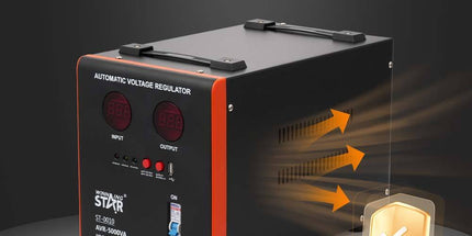 Stabilizator tensioni WINNING STAR 5000VA ST-00010 AVR me ekran digital për mbrojtje pajisjesh elektrike dhe stabilizim energjie në Shqipëri