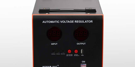 Stabilizator tensioni WINNING STAR 5000VA ST-00010 AVR me ekran digital për mbrojtje pajisjesh elektrike dhe stabilizim energjie në Shqipëri