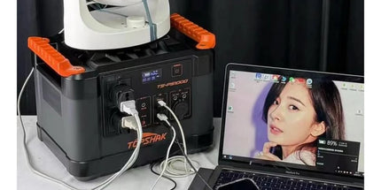 Stacion portativ energjie 1000W me bateri 1100Wh, gjenerator solar për blackout, kamping, udhëtime dhe furnizim pajisjesh në Shqipëri.