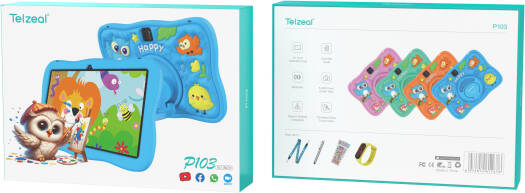 Tablet për fëmijë Telzeal P103 10.1 inch Android 13 me 4GB RAM dhe 512GB memorie