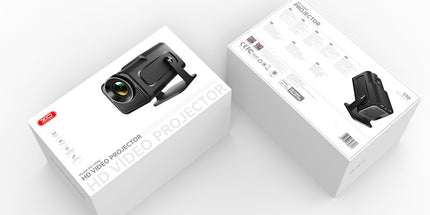 XO FF02 projektor LED 150 inç 1080p me kontrast të lartë dhe lidhje HDMI në Shqipëri