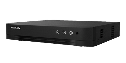DVR Hikvision iDS-7208HUHI-M1/E 8 kanale 8MP AcuSense me mbeshtetje kamera analoge deri 5MP dhe HDMI 4K per CCTV ne Shqiperi