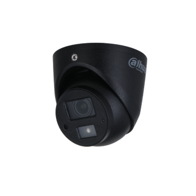 kamera sigurie Dahua DH-HAC-HDW3200G 2MP HDCVI Mini Eyeball me mikrofon Shqiperi Full HD Smart IR 20m kamera kompakte metalike IP67 per monitorim profesional