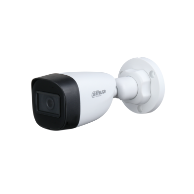 kamera sigurie Dahua DH-HAC-HFW1200CP 2MP HDCVI Bullet IP67 Shqiperi Full HD Smart IR 30m kamera outdoor me audio per DVR XVR monitorim profesional