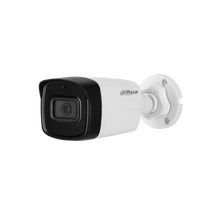 kamera sigurie Dahua DH-HAC-HFW1200TL-A 2MP HDCVI Bullet me mikrofon Full HD Smart IR IP67 Shqiperi kamera outdoor audio per DVR XVR monitorim profesional