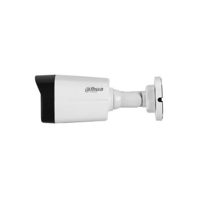 kamera sigurie Dahua DH-HAC-HFW1200TL-A 2MP HDCVI Bullet me mikrofon Full HD Smart IR IP67 Shqiperi kamera outdoor audio per DVR XVR monitorim profesional