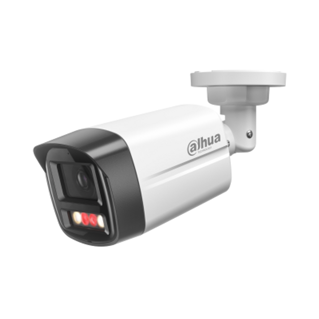 kamera sigurie Dahua DH-IPC-HFW1439TL1-A-IL 4MP IP67 Shqiperi smart dual light night vision full color kamera outdoor me audio dhe detektim levizjeje