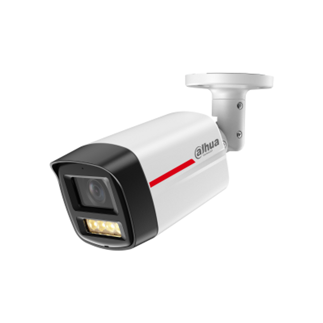 kamera sigurie Dahua DH-IPC-HFW2449TL-S-PRO 4MP wizcolor Shqiperi kamera IP profesionale CCTV nate me ngjyra AI detection outdoor IP67
