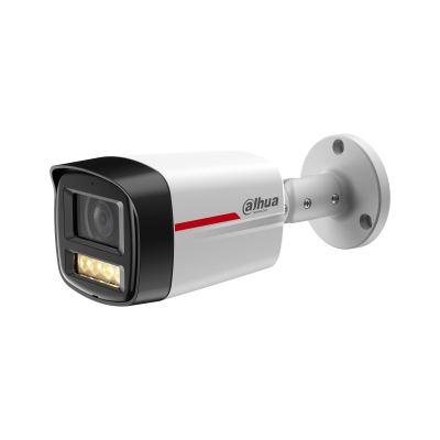 kamera sigurie Dahua DH-IPC-HFW2449TL-S-PRO 4MP wizcolor Shqiperi kamera IP profesionale CCTV nate me ngjyra AI detection outdoor IP67
