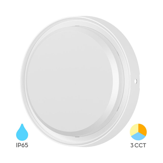 llambe LED bulkhead Braytron BC18-00680 12W IP65 Shqiperi ndricim LED outdoor 3IN1 3000K 4000K 6500K ndricim hyrje pallati