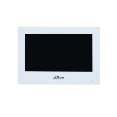 monitor intercom ne shqiperi dahua dhi-vth2621gw-p 7 inch touch screen poe video intercom indoor me audio dy drejtimor ekran inteligjent per shtepi dhe biznes shqiperi