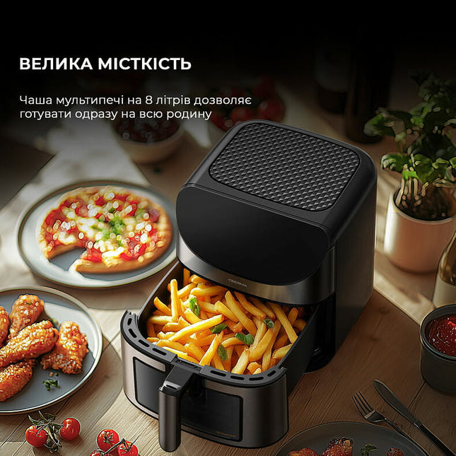 Deerma Air Fryer KZ150W fritezë me ajër për gatim pa vaj dhe ushqim të shëndetshëm në kuzhinë