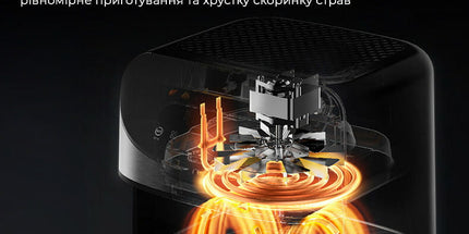 Deerma Air Fryer KZ150W fritezë me ajër për gatim pa vaj dhe ushqim të shëndetshëm në kuzhinë