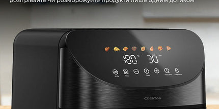 Deerma Air Fryer KZ150W fritezë me ajër për gatim pa vaj dhe ushqim të shëndetshëm në kuzhinë