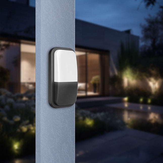 ndricues muror LED Braytron BG38-00102 15W 3000K IP65 Shqiperi ndricim outdoor dritë e ngrohtë per hyrje shtepie