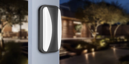 ndricues muror LED Braytron BG38-00202 15W 3000K IP65 Shqiperi ndricim outdoor fasade shtepie hyrje moderne dritë e ngrohtë