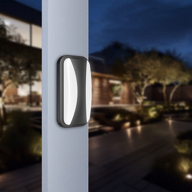 ndricues muror LED Braytron BG38-00232 15W 6500K IP65 Shqiperi ndricim outdoor dritë e bardhë per siguri dhe vizibilitet maksimal