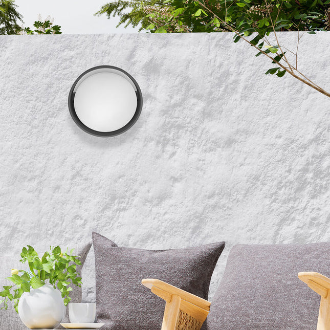 ndricues muror LED Braytron BG38-00732 12W 6500K IP65 Shqiperi ndricim outdoor rrethor dritë e bardhë per siguri dhe hyrje