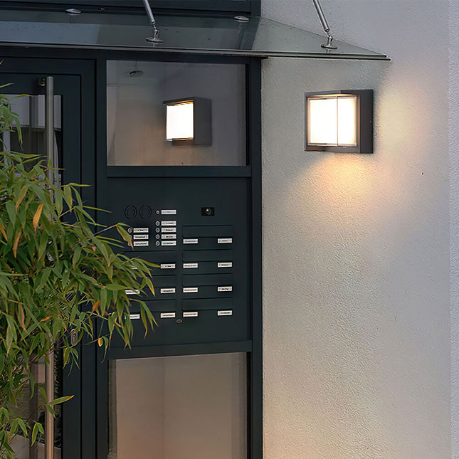 ndricues muror LED Braytron BG38-01182 15W 3IN1 IP65 Shqiperi ndricim outdoor 3000K 4000K 6500K dritë e rregullueshme per hyrje