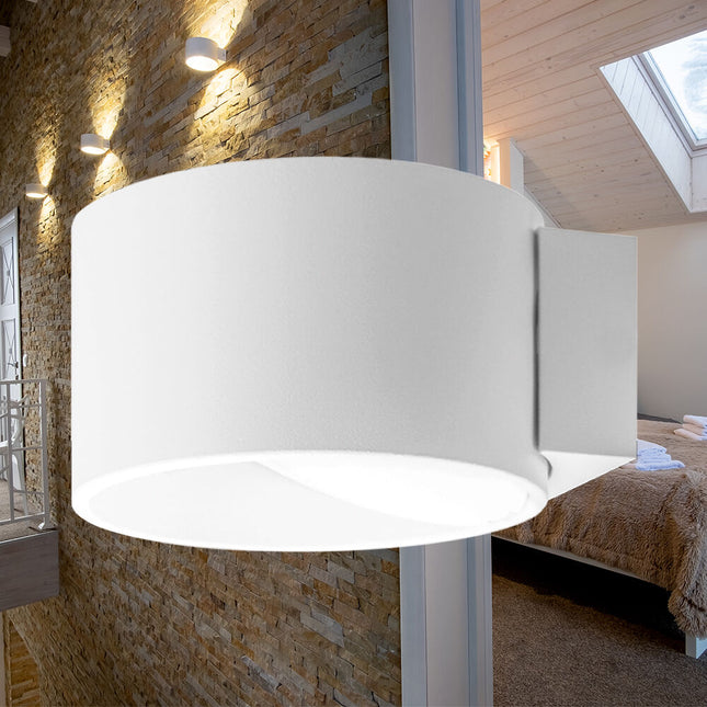 ndricues muror LED Braytron BH07-03000 8W 3000K white Shqiperi ndricim dekorativ wall light rrethor per shtepi moderne