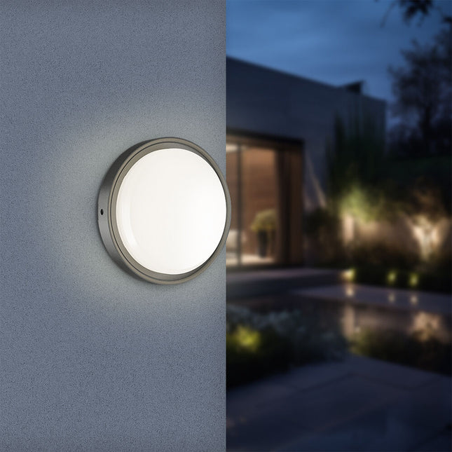 spot LED bulkhead Braytron BC18-00681 12W IP65 black Shqiperi ndricim LED outdoor 3IN1 ndricim shkalle hyrje moderne