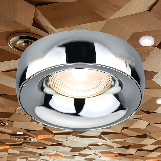 spotlight GU10 Braytron BH03-06015 chrome recessed Shqiperi ndricim tavan elegant spotlight alumini per shtepi dhe ambiente komerciale