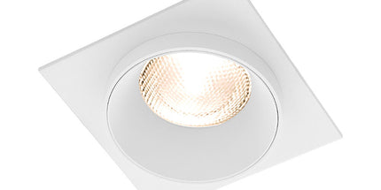 spotlight GU10 Braytron BH03-06050 square white recessed Shqiperi ndricim tavan katror modern spotlight per shtepi dhe zyra